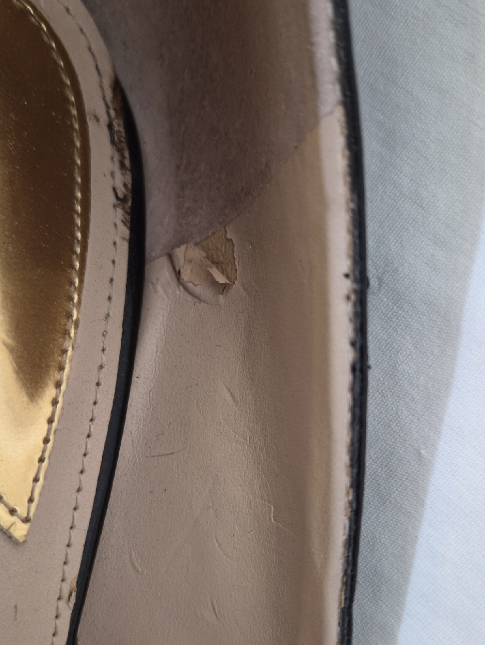 Marc Fisher Black Leather Pointed-Toe Pumps - Picture 7 of 9